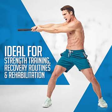 LoGest Steel Mace Exercise Club for Strength Training