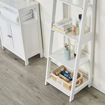 Hoorlang 5 Tier Ladder Shelf - Stylish Storage Solution