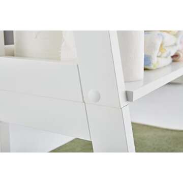 Hoorlang 5 Tier Ladder Shelf - Stylish Storage Solution