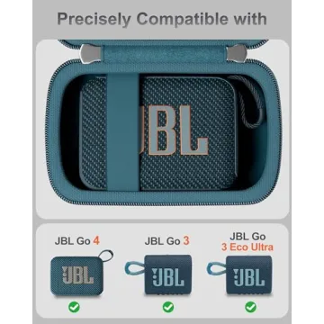 ProCase Hard Shell Travel Case for JBL Go 4 2025/ Go 3/ Go 3 Eco Ultra Speaker, Waterproof Portable ...