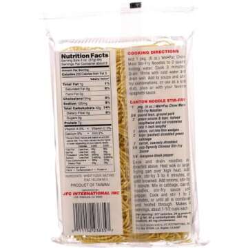 Welpac Chow Mein Stir-Fry Noodles, 6 Ounce (Pack of 12)