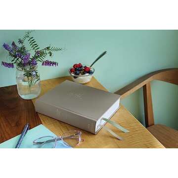 Flourish: The NIV Bible for Women, Cloth over Board, Cream, Comfort Print