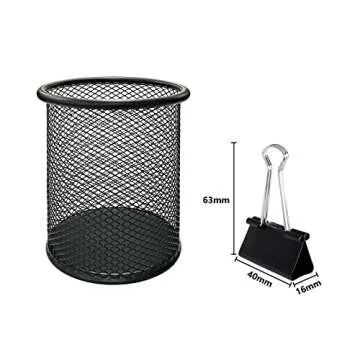 DSTELIN Large Binder Clips - Durable Office Clips 24 Pack