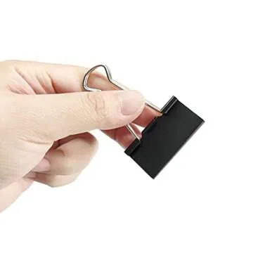 DSTELIN Large Binder Clips - Durable Office Clips 24 Pack