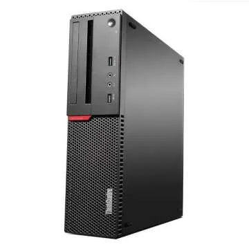 Lenovo ThinkCentre M700 SFF Desktop Computer with 24-inch FHD Monitor, M700 SFF Computer Core 6th Gen, 16GB DDR4 RAM, 512GB SSD, RGB Keyboard and Speakers, WiFi, BT, Windows 10 Pro (Renewed)