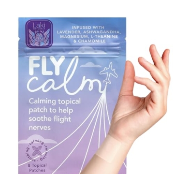 Laki Naturals Fly Calm Patch - Natural Relaxation for Stress-Free Flights
