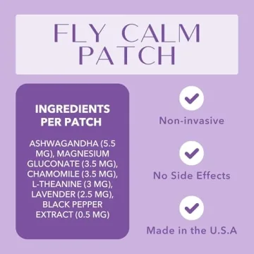 Laki Naturals Fly Calm Patch - Natural Relaxation for Stress-Free Flights