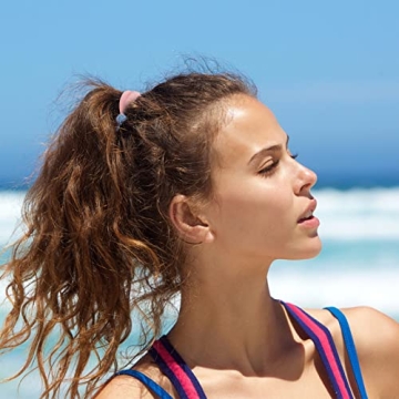 Marcoido 100Pcs Seamless Cotton Hair Ties for All Ages