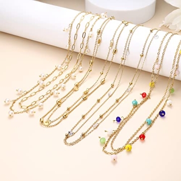 FIBO STEEL Gold Plated Waist Chains for Women