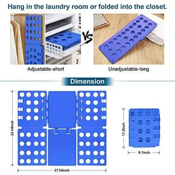 Easy Folding Board for T-Shirts and Clothes Storage