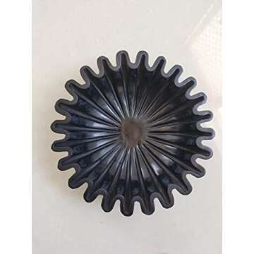 CRAFTFOBIA Handcrafted Marble Bowl | Wedding Gift | Antique Scallop Bowl | Fruit Bowl | Vintage Ring...