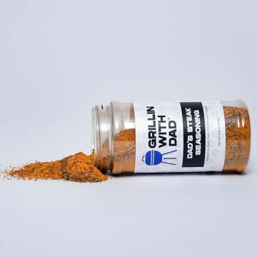 Grillin With Dad Steak Seasoning - Perfect for Grilling & Smoking