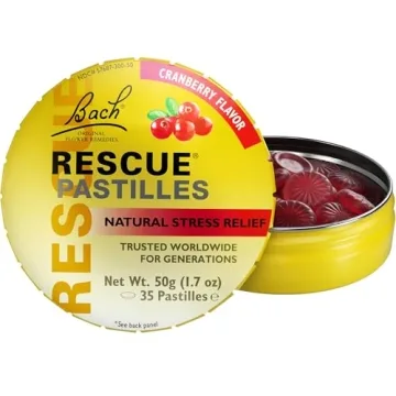 Bach RESCUE PASTILLES for Natural Stress Relief