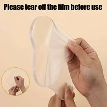 2pcs Acrylic Irregular Coasters, Clear Cloud Shape Cup Mats Transparent Irregular Shaped Coasters Coffee Cup Coaster Creative Mug Pad Ornaments for Desk Dining Table Kitchen Bar