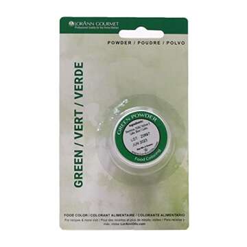 LorAnn 5 Color Food Coloring Powder Set 1/2 Ounce