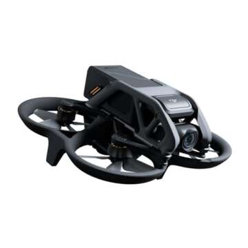 DJI Avata Explorer Combo, First-Person View Drone with Camera 4K, Super-Wide 155° FOV, Includes New RC Motion 2 and Goggles Integra Black, FAA Remote ID Compliant