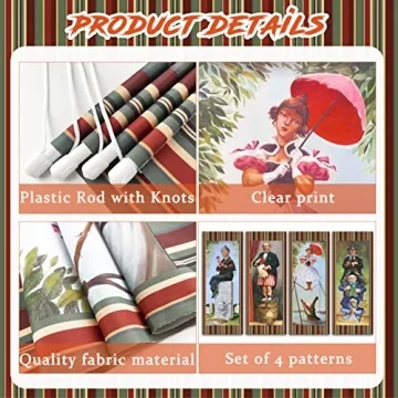 Spooky Haunted Mansion Halloween Decoration Set of 4