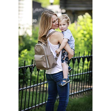 Itzy Ritzy Mini Diaper Bag Backpack - Chic & Functional