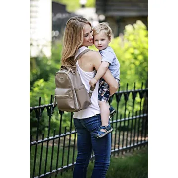 Itzy Ritzy Mini Diaper Bag Backpack - Chic & Functional