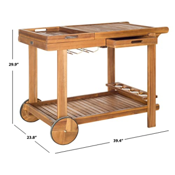 Safavieh Tea Trolley for Stylish Indoor and Outdoor Use