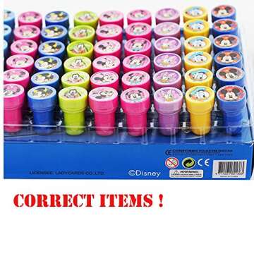 Disney Mickey Mouse 10 Self Inking Stampers for Kids
