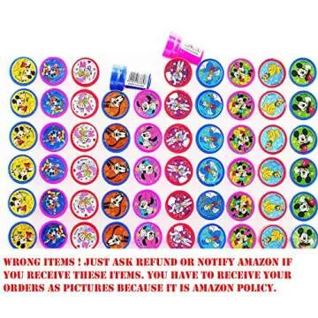 Disney Mickey Mouse 10 Self Inking Stampers for Kids