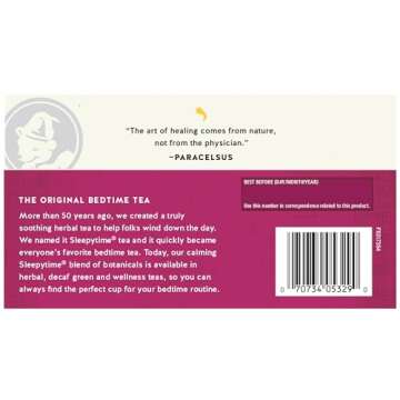 Celestial Seasonings Sleepytime Tea Echinacea Immune Boost