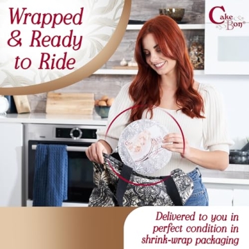 Sturdy 8 Inch Cake Boards by Cakebon - 12 Pack