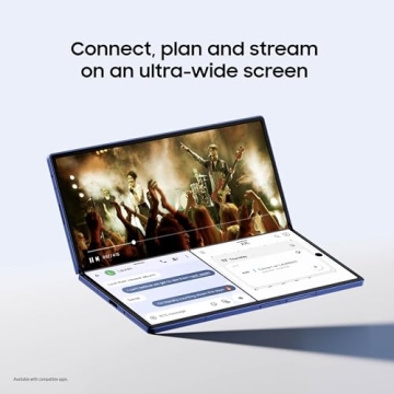 Samsung Galaxy Z Fold7 Cell Phone 256GB Unlocked AI Features Renewed