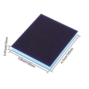 eBoot Sanding Sponge Grit Sanding Blocks, Washable and Reusable Sand Sponge Kit, 12 Pieces (Fine Grade)