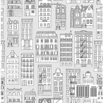 Color the City: Coloring Book of City Skylines Around the World: Color Cityscapes from London, Paris, Prague, and more