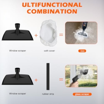 Koutop Steam Cleaner - Fast, Powerful, and Versatile Cleaning