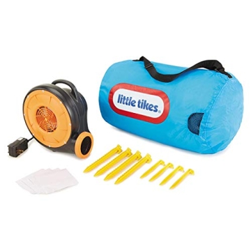 Little Tikes Jr. Jump 'n Slide Bouncer, Multicolor