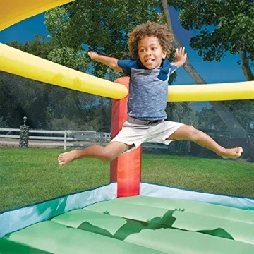 Little Tikes Jr. Jump 'n Slide Bouncer, Multicolor