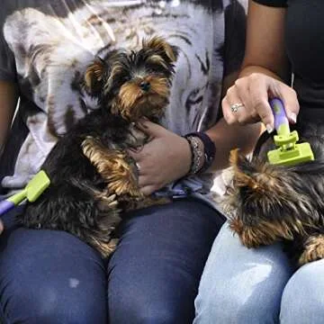 HDP Dog Slicker Brush with Coated Tips - Pack of 2