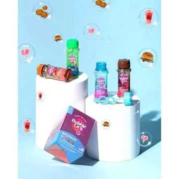 BubbleLick Variety Pack for Kids and Pets - Safe Flavored Fun