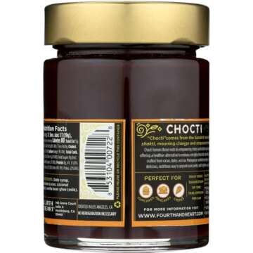 4th & Heart Chocti Chocolate Ghee Spread, 12 Ounce, Grass-Fed Ghee, Classic Cacao, Lactose and Nut Free, Gluten Free, Certified Paleo