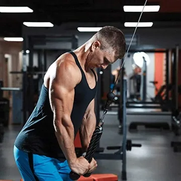 RDX Tricep Rope Attachment for Heavy Duty Workouts