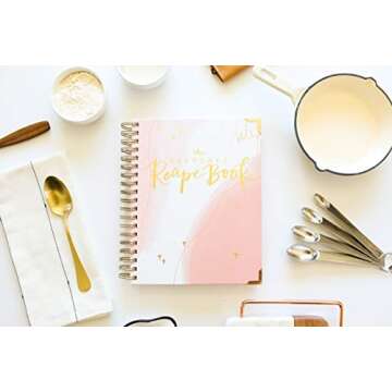 Paper Peony Press The Keepsake Recipe Book: A Blank Recipe Notebook To Write In Your Own Recipes & Create Your Own Cookbook Journal (Spiral-Bound Premium Hardcover Edition)