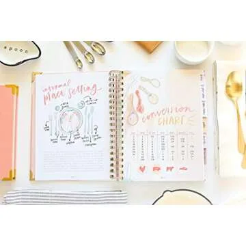 Paper Peony Press The Keepsake Recipe Book: A Blank Recipe Notebook To Write In Your Own Recipes & Create Your Own Cookbook Journal (Spiral-Bound Premium Hardcover Edition)