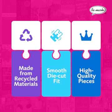 Re-marks Romance Novels Collage Puzzle, 1,000-Piece Literary Jigsaw Puzzle for All Ages