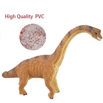 YAOASEN 6pc Jumbo Dinosaur Set, 13-15" Blue Velociraptor & T-Rex, Soft Toys for Kids, Perfect Party Favors & Birthday Gifts