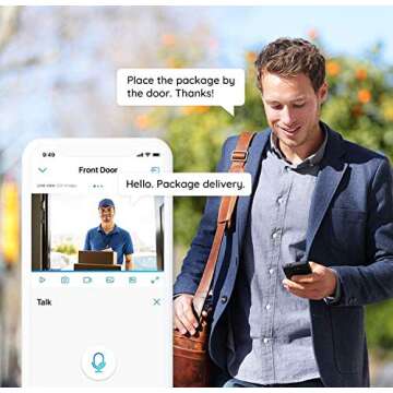 REOLINK Outdoor Security Camera System – Wireless, Rechargeable Battery, 1080P Video, Night Vision, Motion Detection, 2-Way Talk, Waterproof, Support Cloud Storage | Argus 2+Solar Panel