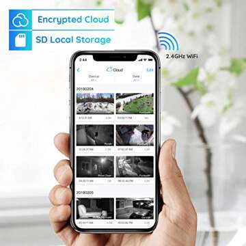 REOLINK Outdoor Security Camera System – Wireless, Rechargeable Battery, 1080P Video, Night Vision, Motion Detection, 2-Way Talk, Waterproof, Support Cloud Storage | Argus 2+Solar Panel