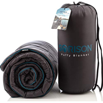 SORISON Large Weatherproof Camping Blanket for Cold Weather