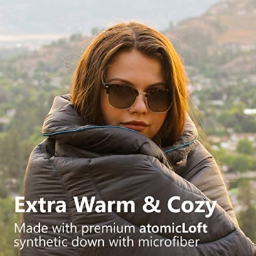 SORISON Large Weatherproof Camping Blanket for Cold Weather