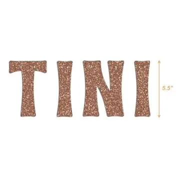 Glittery Espresso Martini Garland for an elegant celebration