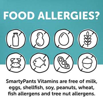 SmartyPants Prenatal Vitamins for Women, Multivitamin Gummies: Omega 3 Fish Oil (EPA/DHA), Biotin, Methylfolate, Vitamin D3, C, Vitamin B12, B6, Vitamin A, K & Zinc, 180 Count (45 Day Supply)