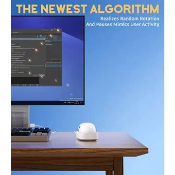 BNING Mouse Jiggler, Automatic Device for Remote Work