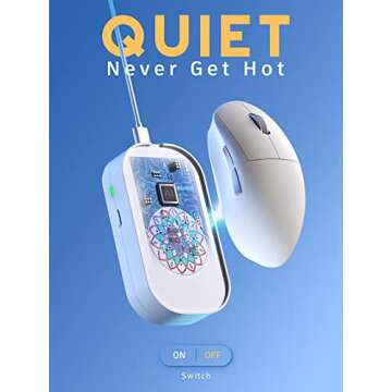 BNING Mouse Jiggler, Automatic Device for Remote Work